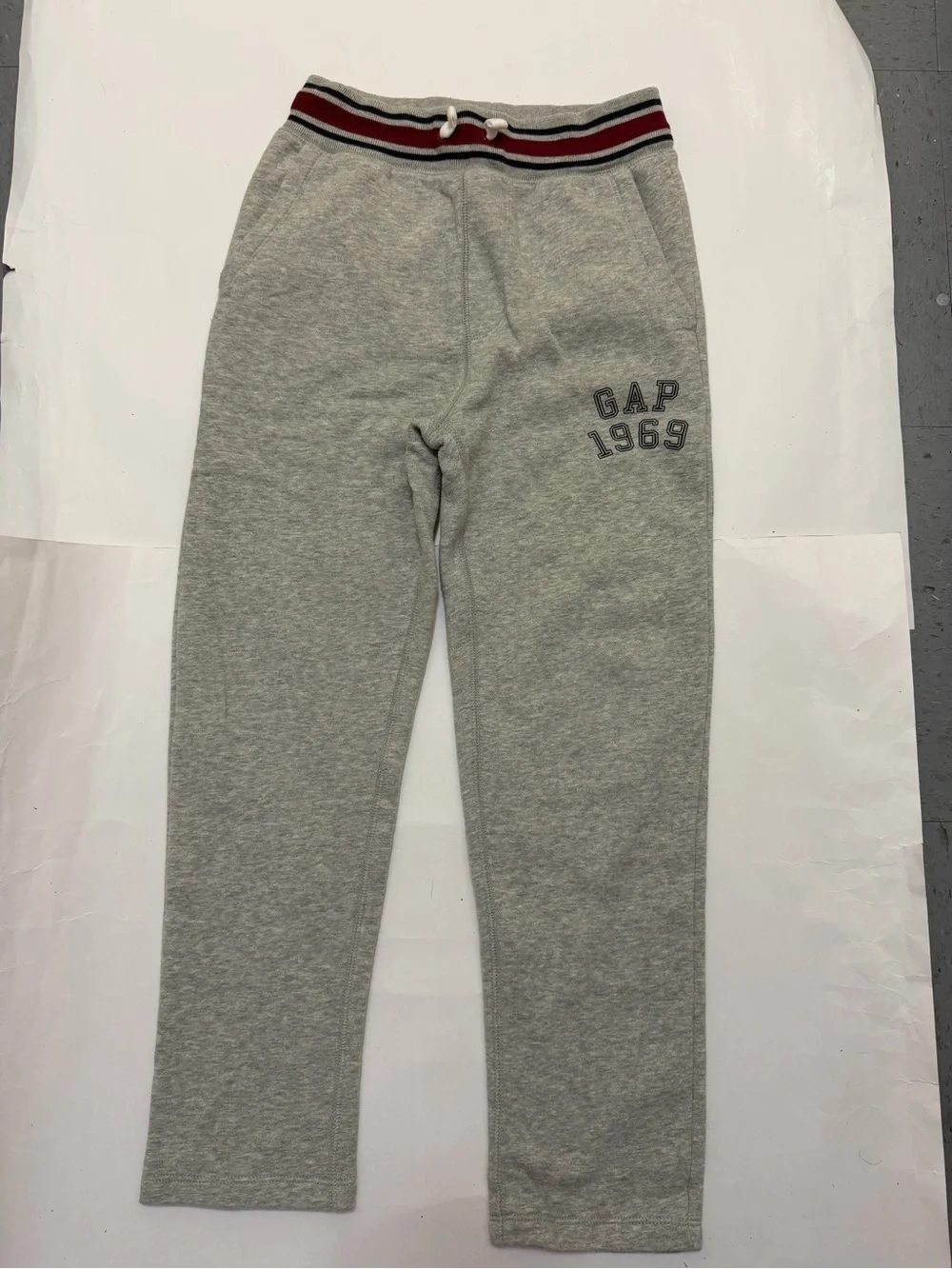 GAP Kids Colorblock Tee & Jogger Bundle - Yellow, Maroon, Red, Gray